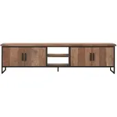 DTP Home Timeless tv-meubel teakhout 220x40x55cm
