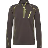 Protest Skipully Men Humans 1/4 Zip Lime Rocks-S