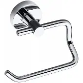 Sapho X-Round toiletrolhouder zonder klep chroom