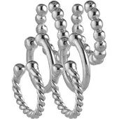 Elli Oorbellen 'Geo' zilver