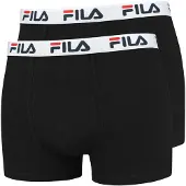 FILA Boxershorts zwart / wit