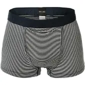 Hom Boxershorts 'Simon' navy / wit