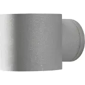 Konstsmide Wandspot Modena Up - Down rond Y-shine grijs