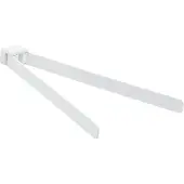 Gedy Pirenei draaibare handdoekhouder 36cm wit