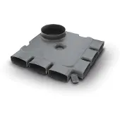 Vasco Ventilation Luchtkanalen systeem Easyflow Plenum 2 stuks 11VE40300
