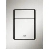 GROHE Skate Cosmopolitan 2-knops bedieningsplaat Supersteel