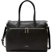 Gigi fratelli Dames Leren Laptoptas 15 inch Romance Business ROM8006 Zwart