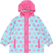 Playshoes Regenjas Kinderen Uil - Turquoise - Maat 80