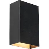 QAZQA Moderne wandlamp zwart 2-lichts - Otan S