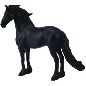 Collecta Figurine - Friese Hengst - (Xl) - Paarden - Handgeschilderd - Miniatuur