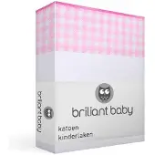 Briljant Baby Ledikantlaken Abby 100x150 cm - Roze