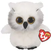 TY - Knuffel - Beanie Buddy - Austin Owl - 24cm