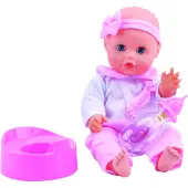 Anek Pop met potje en drinkfles - Amore - 33 cm.