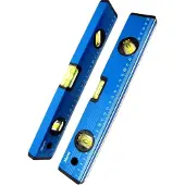 Hofftech Waterpas 30 cm Blauw Met 3 Libellen