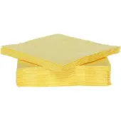 COSY&TRENDY Servietten set 40 stuks 25x25 cm papier geel