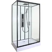 Saniclear Elite douchecabine 120x80cm met thermostaat kitvrij
