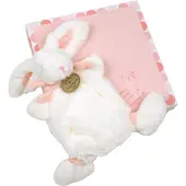 Doudou et Compagnie Doudou en Compagnie - Lapin Bonbon - Roze Doudou