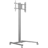 Multibrackets M Display Stand 180 Single - Pied - pour Écran LCD - aluminium - argent - Taille d'écran : 32"-63"