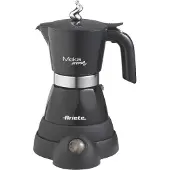 Ariete 1358 Moka Aroma, zwart, Espresso pot, Zwart