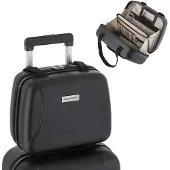 Carryon Skyhopper Beautycase 13 Ltr - Make-up Koffer - Luxe Toilettas - Met Cijferslot - Maat: 33,5 x 28 x 18 - Zwart