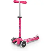 Micro mobility Mini Step Deluxe LED - Roze