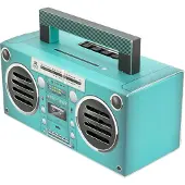 GPO BRONXAQUA - Draagbare bluetooth speaker Bronx, jaren '80, aqua