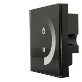 Groenovatie LED Touch Dimmer 12V-24V, 8A, Zwart