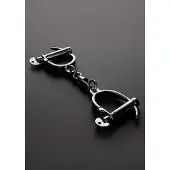 Shots Steel Adjustable Darby Style Handcuffs
