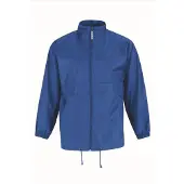 B&C Heren regenkleding - Sirocco windjas/regenjas in het kobaltblauw -