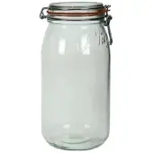Le Parfait 6x stuks weckpotten/inmaakpotten met klepdeksel 3 liter
