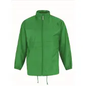 B&C Heren regenkleding - Sirocco windjas/regenjas in het grasgroen -