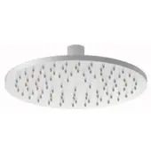 Plieger Roma hoofddouche 20cm geborsteld chroom