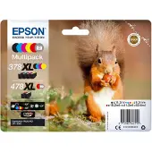 Epson 478XL Multipack - Verpakking van 6 - 60,5 ml - hoge capaciteit - grijs, zwart, geel, cyaan, magenta, rood - origineel
