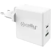 Celly Power Delivery Lichtnetadapter 30w Voor Usb En Usb-c - Celly