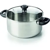 Beka Kookpan Met Deksel 16cm Zilver zilver RVS Pan