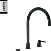 Selsiuz 3-in-1 kokend water kraan met single boiler gun metal