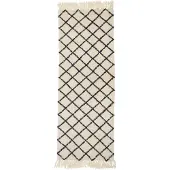 Bloomingville - Warda Vloerkleed - Beige - Wol