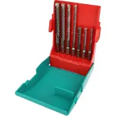 Heller Hamerboorset | 7-delig SDS-Plus | kunststofbox | 1 stuk - 29199 29199