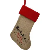 Peha Kerstsok | | 45 cm (Rood/Bruin)