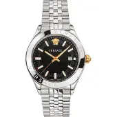 Versace VEVK00420 Hellenyium zwarte wijzerplaat herenhorloge