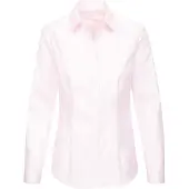 Seidensticker Slim Fit Dames Overhemd roos, Effen