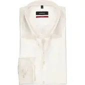Seidensticker Regular Fit Overhemd ecru, Effen