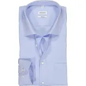 Seidensticker overhemd lichtblauw chambray Regular