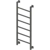 Eastbrook Loxley radiator 120 x 60cm 323 watt antraciet