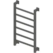 Eastbrook Loxley radiator 80 x 60cm 216 watt antraciet