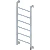 Eastbrook Loxley radiator 120 x 50cm 193 watt chroom