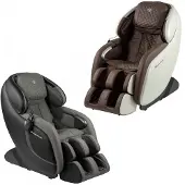 Taurus Wellness Massagestoel XL wit & bruin