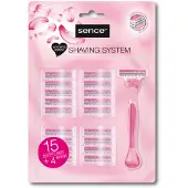 Sence Scheermesjes Triple Blades SS 15+ 4 stuks