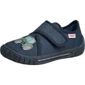 Superfit Huisschoenen 'Bill' nachtblauw / aqua / lichtgrijs / lichtgroen / zwart