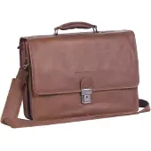 The Chesterfield Brand Shay Aktentas leer 41 cm cognac